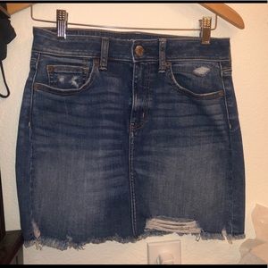 American Eagle Jean Mini Skirt
